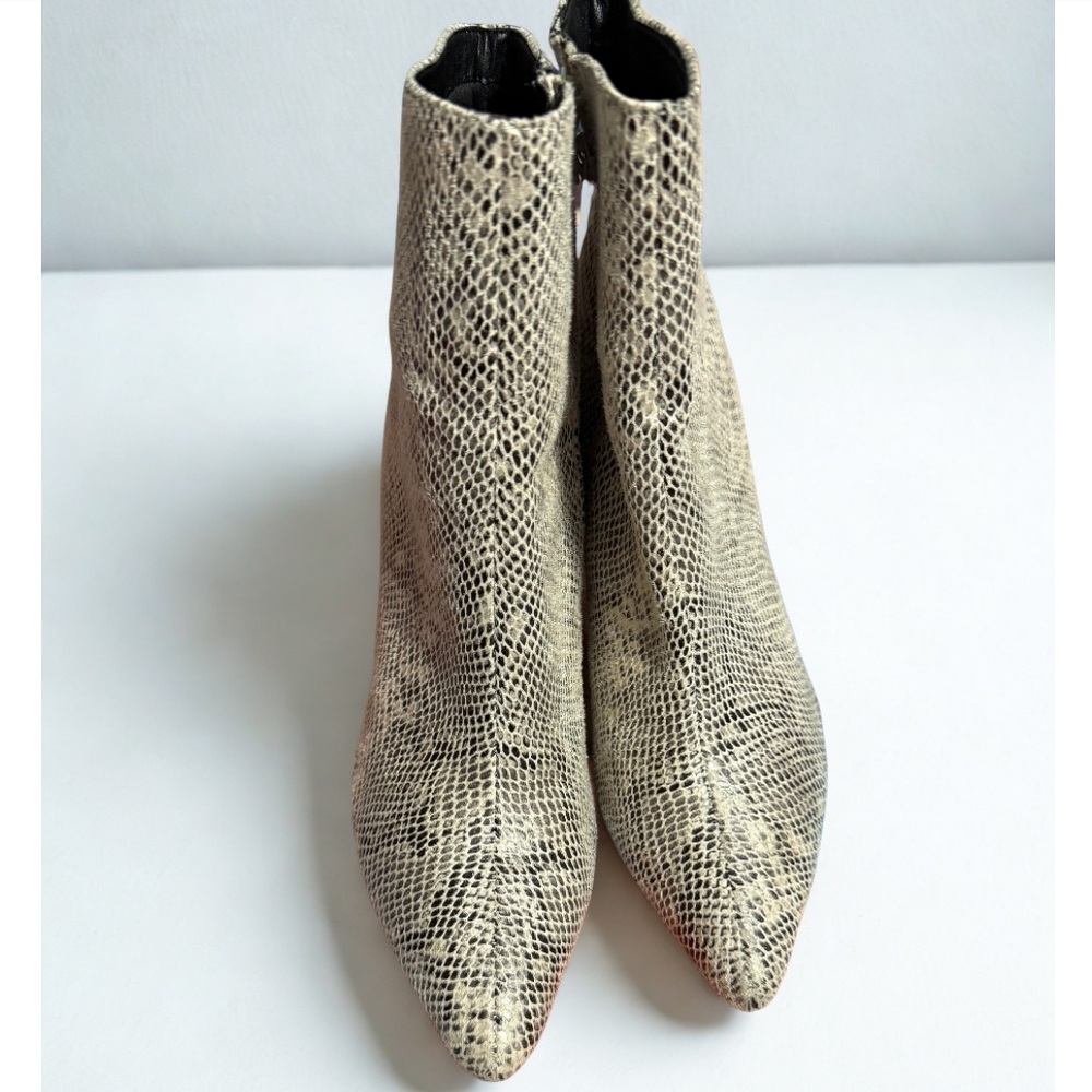 ERIN Snakeskin Ankle Boots